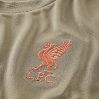 Nike Liverpool Strike Trainingshirt 2021-2022 Bruin Rood