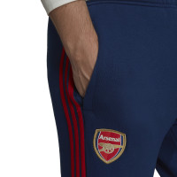 adidas Arsenal 3S Full-Zip Sweat à Capuche Hoodie Survêtement 2021-2022 Bleu