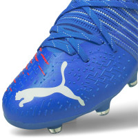 Chaussures de Foot PUMA FUTURE Z 2.2 sur gazon artificiel (MG) Bleu et blanc