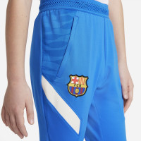 Nike FC Barcelona Strike Pantalon d'entraînement 2021-2022 Enfants Bleu Gris clair