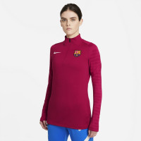 Nike FC Barcelone Strike Drill Haut d'Entraînement 2021-2022 Femmes Rouge Gris Clair