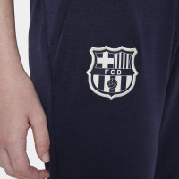 Nike FC Barcelone Travel Fleece Pantalon d'Entraînement 2021-2022 Femmes Bleu Foncé Rouge