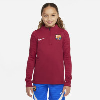 Nike FC Barcelone Strike Drill Survêtement 2021-2022 Enfants Rouge Bleu