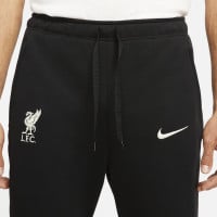 Nike Liverpool Travel Fleece Survêtement 2021-2022 Noir Rouge