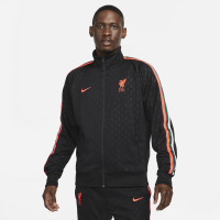 Nike Liverpool N98 Veste d'Entraînement 2021-2022 Noir Orange