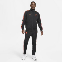 Nike Liverpool N98 Trainingsjack 2021-2022 Zwart Oranje