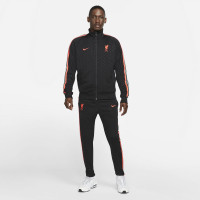 Nike Liverpool Track Pantalon d'Entraînement 2021-2022 Noir Orange