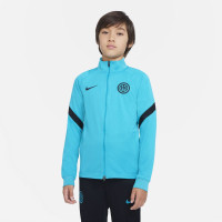 Nike Inter Milan Strike Trainingspak 2021-2022 Kids Turquoise Zwart
