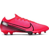 Nike Mercurial Vapor 13 Elite Gras Voetbalschoenen (FG) Roze Zwart