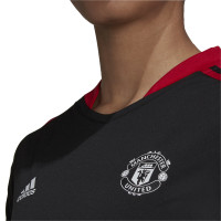 adidas Manchester United Trainingsshirt 2021-2022 Dames Zwart