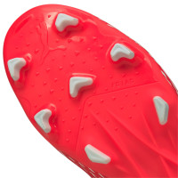 PUMA Ultra 4.3 Gazon Naturel Gazon Artificiel Chaussures de Foot (MG) Rouge Blanc