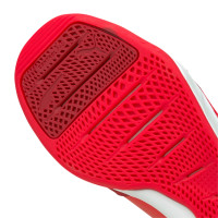 PUMA Ibero II Chaussures de Foot en Salle (IT) Rouge Blanc Rouge Foncé