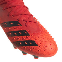 adidas Predator Freak.2 Gras / Kunstgras Voetbalschoenen (MG) Rood Zwart Rood