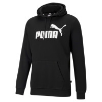 PUMA Essential Big Logo Fleece Sweat à Capuche Noir Blanc