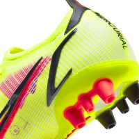 Nike Mercurial Vapor 14 Elite Artificial Grass Chaussures de Foot (AG) Jaune Rouge Noir