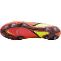 Nike Phantom GT 2 Elite DF Gazon Naturel Chaussures de Foot (FG) Blanc Rouge Jaune