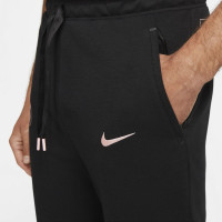 Nike Paris Saint Germain Travel Fleece Pantalon d'Entraînement 2021-2022 Noir Rose
