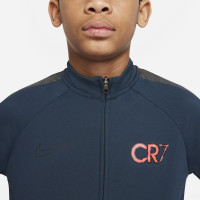 Nike CR7 Trainingspak Kids Donkerblauw Antraciet Roze
