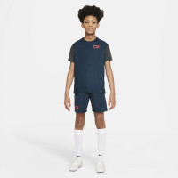 Nike CR7 Short d'Entraînement Enfant Bleu Foncé Rose Anthracite