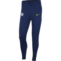 Nike Chelsea Travel Fleece Pantalon d'Entraînement 2021-2022 Enfants Bleu Jaune