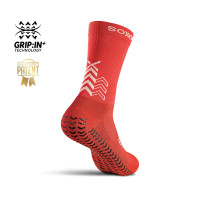 SoxPro Ultra Light Chaussettes Antidérapantes Rouge