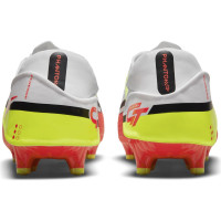 Nike Phantom GT 2 Academy FlyEase Grass/Artificial Turf Chaussures de Foot (MG) Blanc Rouge Jaune