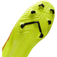 Nike Mercurial Vapor 14 Club Gazon Naturel Gazon Artificiel Chaussures de Foot (MG) Jaune Rouge Noir