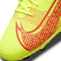 Nike Mercurial Vapor 14 Club Gazon Naturel Gazon Artificiel Chaussures de Foot (MG) Jaune Rouge Noir