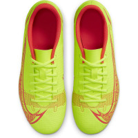 Nike Mercurial Vapor 14 Club Gazon Naturel Gazon Artificiel Chaussures de Foot (MG) Enfants Jaune Rouge Noir