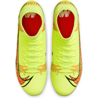 Nike Mercurial Superfly 8 Academy Terrain sec / artificiel Turf Chaussures de Foot (MG) Jaune Noir Rouge