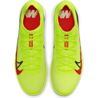 Nike Mercurial Vapor 14 Pro Chaussures de Foot en salle (IC) Jaune Rouge Noir