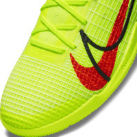 Nike Mercurial Vapor 14 Pro Chaussures de Foot en salle (IC) Jaune Rouge Noir