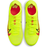 Nike Mercurial Vapor 14 Pro Turf Chaussures de Foot (TF) Jaune Rouge Noir