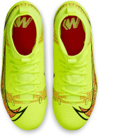 Nike Mercurial Superfly 8 Academy Terrain sec / artificiel Turf Chaussures de Foot (MG) Enfants Noir Gris Foncé