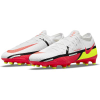 Nike Phantom GT 2 Pro Kunstgras Voetbalschoenen (AG) Wit Rood Geel