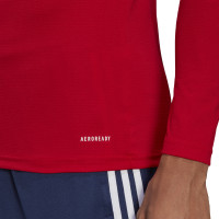 adidas Team Sous-Maillot Manches Longues Rouge