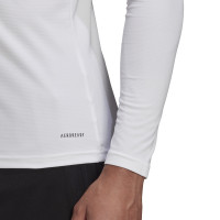 adidas Team Sous-Maillot Manches Longues Blanc