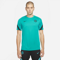 Nike Inter Milan Strike Trainingshirt 2021-2022 Turquoise Zwart