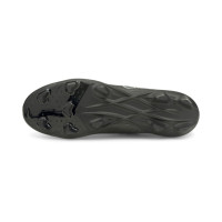 PUMA Ultra 2.3 Gazon Naturel Gazon Artificiel Chaussures de Foot (MG) Noir Argent Gris Foncé