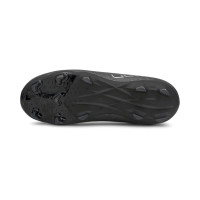 PUMA Ultra 2.3 Gazon Naturel Gazon Artificiel Chaussures de Foot (MG) Enfants Noir Argent Gris Foncé