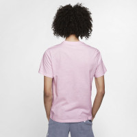 Nike Sportswear Club T-Shirt Lichtroze Wit