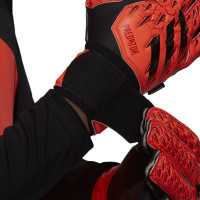Gants de gardien de but adidas Predator Match FS Rouge Noir