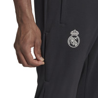 adidas Real Madrid Travel Pantalon d'Entraînement 2021-2022 Gris Foncé Blanc