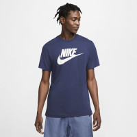 T-shirt Nike NSW Icone Futura bleu
