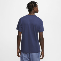 T-shirt Nike NSW Icone Futura bleu