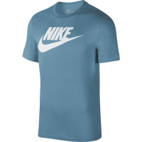 Nike NSW Icon Futura T-Shirt Donkerblauw