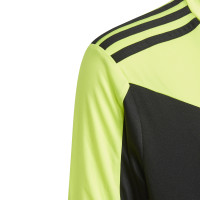 Chemise de gardien de but à manches longues adidas Squadra 21 pour enfants, jaune vif et noir