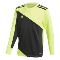 Chemise de gardien de but à manches longues adidas Squadra 21 pour enfants, jaune vif et noir