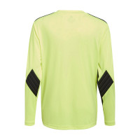 Chemise de gardien de but à manches longues adidas Squadra 21 pour enfants, jaune vif et noir