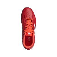 adidas Copa Sense.3 Grass Chaussure de Chaussures de Foot (FG) Enfant Rouge Blanc Rouge
